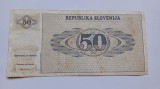 Slovenia- 50 tolari 1990