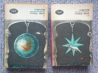 H. Melville - Moby Dick ( 2 vol. ) BPT 720-721 - 1973, 830 pag foto