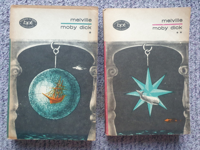 H. Melville - Moby Dick ( 2 vol. ) BPT 720-721 - 1973, 830 pag