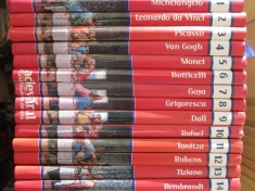 Viata si opera Pictori de geniu-Colectia Adevarul in tipla