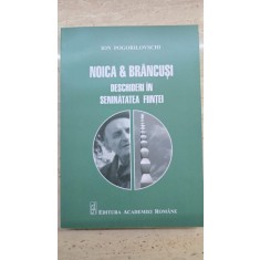 Noica &amp; Brancusi. Deschideri in seninatatea fiintei - Ion Pogorilovschi