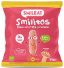 Pufuleti Smilitos BIO cu ulei de masline, banane si capsuni, +6 luni Smileat