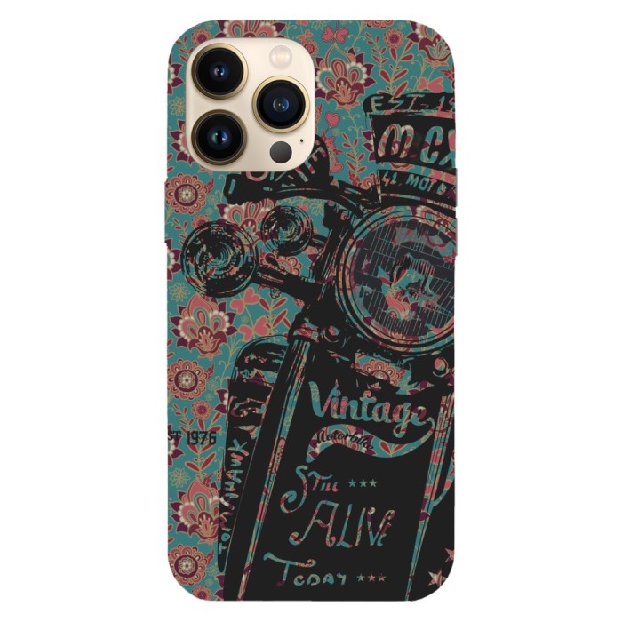 Husa compatibila cu Apple iPhone 12 Pro model Vintage still alive today, Silicon, TPU, Viceversa