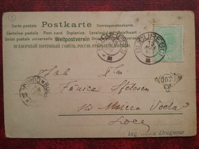 1903-C. P.Circ.-UPU-Luvru-St. goarna foto