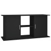 Suport Acvariu Gossi Negru 121x41x58 cm Lemn Prelucrat Dulap Depozitare Stand Bazin Pesti