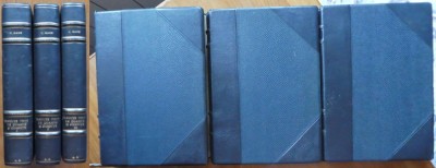 C. Gane, Trecute vieți de doamne și domnițe, trei volume interbelice in legatura bibliofila, integral piele, de epoca foto