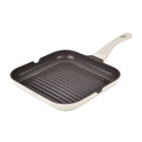TIGAIE TIP GRILL DIN ALUMINIU TURNAT SUB PRESIUNE SI ACOPERIRE CERAMICA ? 28 CM ? ZG-ACS 11 CREM ProDesign DailyAppliances