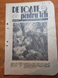 de toate pentru toti 8 decembrie 1937-retete culinare,campionatul mondial de sah