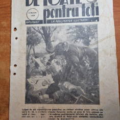 de toate pentru toti 8 decembrie 1937-retete culinare,campionatul mondial de sah