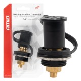 Conector baterie minus M10 3/8 cu capac, 12V-48V, 250A, AMiO