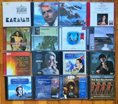 Col 44 CD cu muzica clasica &amp;amp; opera (Karajan, Yo-Yo Ma, Handel, Liszt, Bizet...) foto