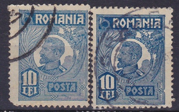 TIMBRE FERDINAND 2 x 10 LEI