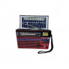 Radio solar cu lanterna, bluetooth, acumulator 3.7v 18650, USB, TF, AM, FM, SW,