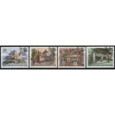 Liechtenstein 1981 - castelul Gutenberg, serie stampilata