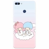 Husa silicon pentru Huawei Y9 2018, Little Twins On Cloud
