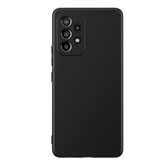 Husa protectie compatibila cu samsung galaxy a53 5g, ultra silm, silicon htpmag, camera superprotect, interior din microfibra, negru 32.422