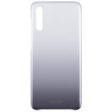 Husa Samsung EF-AA705CBEGWW plastic negru semitransparent degrade pentru Samsung Galaxy A70 (SM-A705)