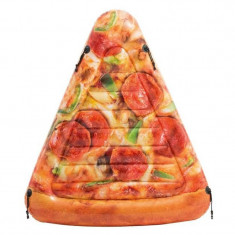 Saltea gonflabila Pizza Intex, 175 x 145 cm, forma felie pizza foto