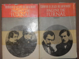 PAGINI DE JURNAL - EDMOND SI JULES DE GONCOURT BUCURESTI 1970