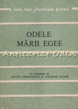 Cumpara ieftin Odele Marii Egee - Poeti Greci Contemporani