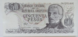 Bancnotă 50 pesos 1978 Argentina UNC