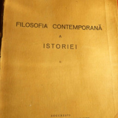 1930 N.Bagdasar- Filosofia Contemporana a Istoriei, princeps, Stella Horenstein