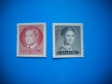 HOPCT TIMBRE SUEDIA MNH 932 FAMILIA REGALA -UZUALE 1984 -2 VALORI-NESTAMPILAT