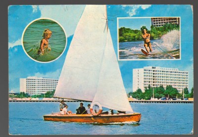 CPIB 19073 CARTE POSTALA - MAMAIA, VEDERE DE PE LAC, MOZAIC foto