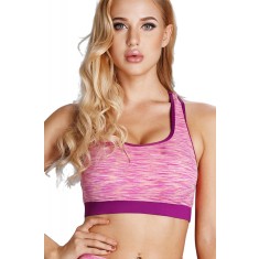 J728-5 Bustiera supraelastica cu decolteu - plus size