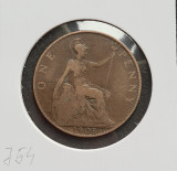 J54 Marea Britanie One Penny 1908, Europa