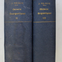 TRAITE DE CHIMIE GENERALE , ANALYTIQUE , INDUSTRIELLE ET AGRICOLE , CHIMIE INNORGANIQUE , TOMES II - III par J. PELOUZE et E. FREMY , 1861