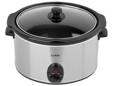 LUND Oala electrica de gatit, SLOW COOKER, 320 W, 5.6 L foto