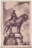Bnk cp Cluj - Statuia Matei Corvin - uzata - 194r9, Circulata, Printata, Cluj Napoca