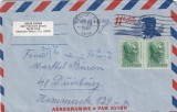 FILATELIE TEMATICA - PLIC USA TEMATICA AVION AVIOANE AVIATIE AIRMAIL AEROGRAMA
