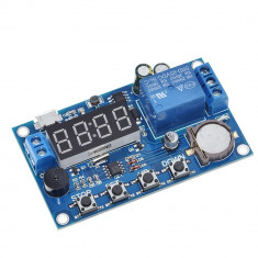 Modul programabil timer cu optocuplor si afisaj LED DC 5.0V ~ 60V DC 10A foto