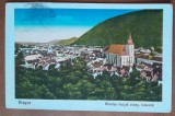 Carte postala, Brasov, Biserica Neagra Evang. Luterana, 1932
