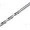 Burghiu pentru metal, 5.5mm, HSS, lungime {{Lungime}}, DONAU ELEKTRONIK -