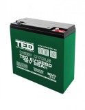 Acumulator 12V 25Ah cu GEL DEEP CYCLE M5, TED SafetyGuard Surveillance