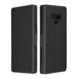 Husa tip carte samsung galaxy note 9 techsuit, inchidere magnetica, negru