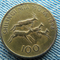 2o - 100 Shillingi 1994 Tanzania