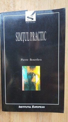 Simtul practic- Pierre Bourdieu