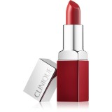 Clinique Pop&trade; Lip Colour + Primer ruj + baza 2 in 1 culoare 07 Passion Pop 3,9 g