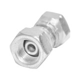 Adaptor armatura drept DKR 1/4 cu filet interior-interior