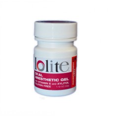 Gel Anestezic, Dharma Research, Iolite, Cu Xilitol si Vitamina E, Benzocaina 20%, 30gr, Aroma Zmeura