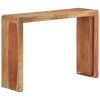 Masa Consola Gossi 110x30x76 cm Lemn Masiv Acacia Stil Rustic