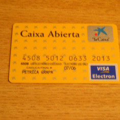 M1 R1 - Card bancar vechi 33 - piesa de colectie