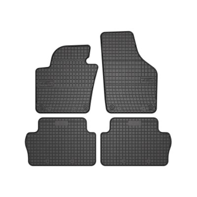 Set 4 Covorase Cauciuc Volkswagen Sharan II (5 locuri) 2010-2022 (Frogum) foto