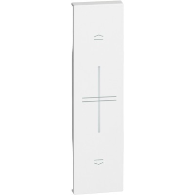 Placa intrerupator jaluzele conectat 1M Living Now Bticino alb KW32 foto
