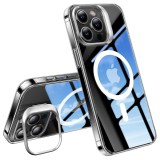 Husa iPhone 15 Pro Torras Lstand MagSafe, transparenta
