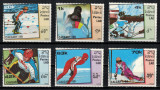 LAOS 1988 - Sport, J.O. Calgary / serie completa MNH, Nestampilat